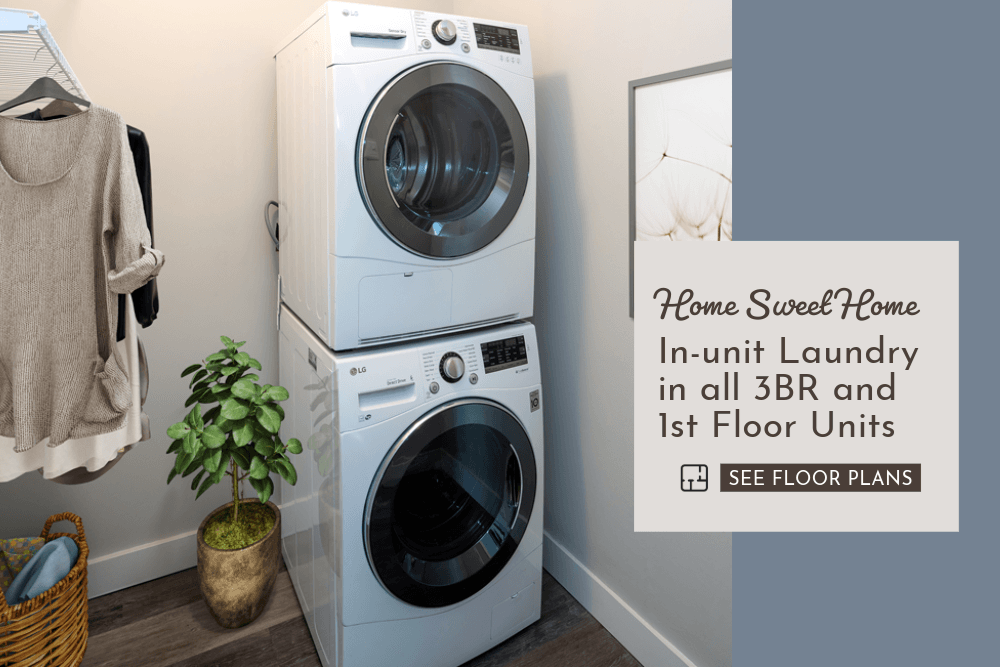 The Bryn In-unit Laundry