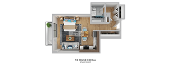 The Edge Studio Floor Plan