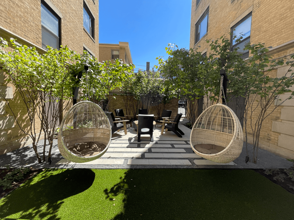 Wilson Court Courtyard Swings