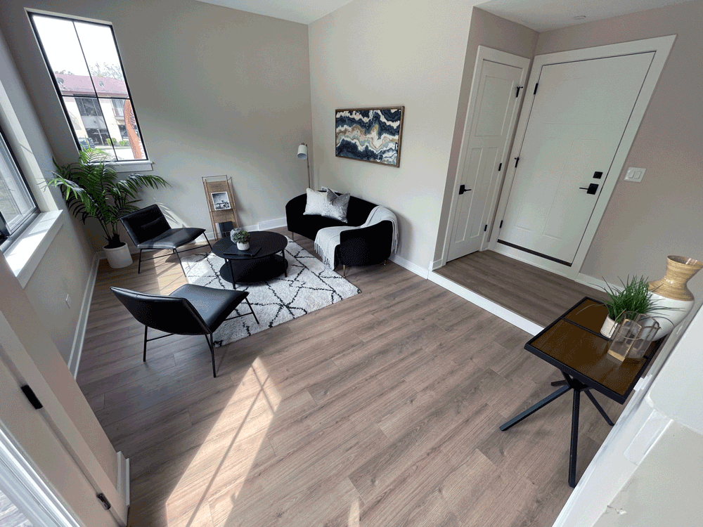 Bloom Street Townhomes Entrance