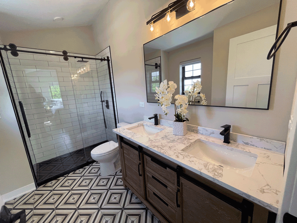 Bloom Street Townhomes Primary Bathroom