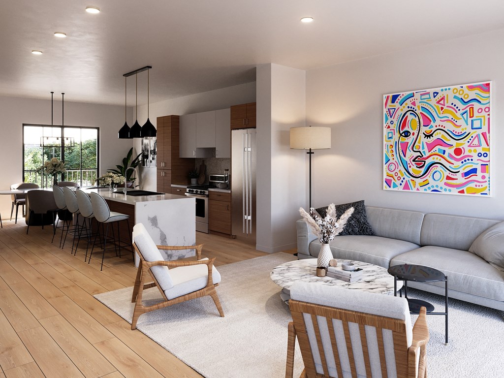 Open Concept Living Room