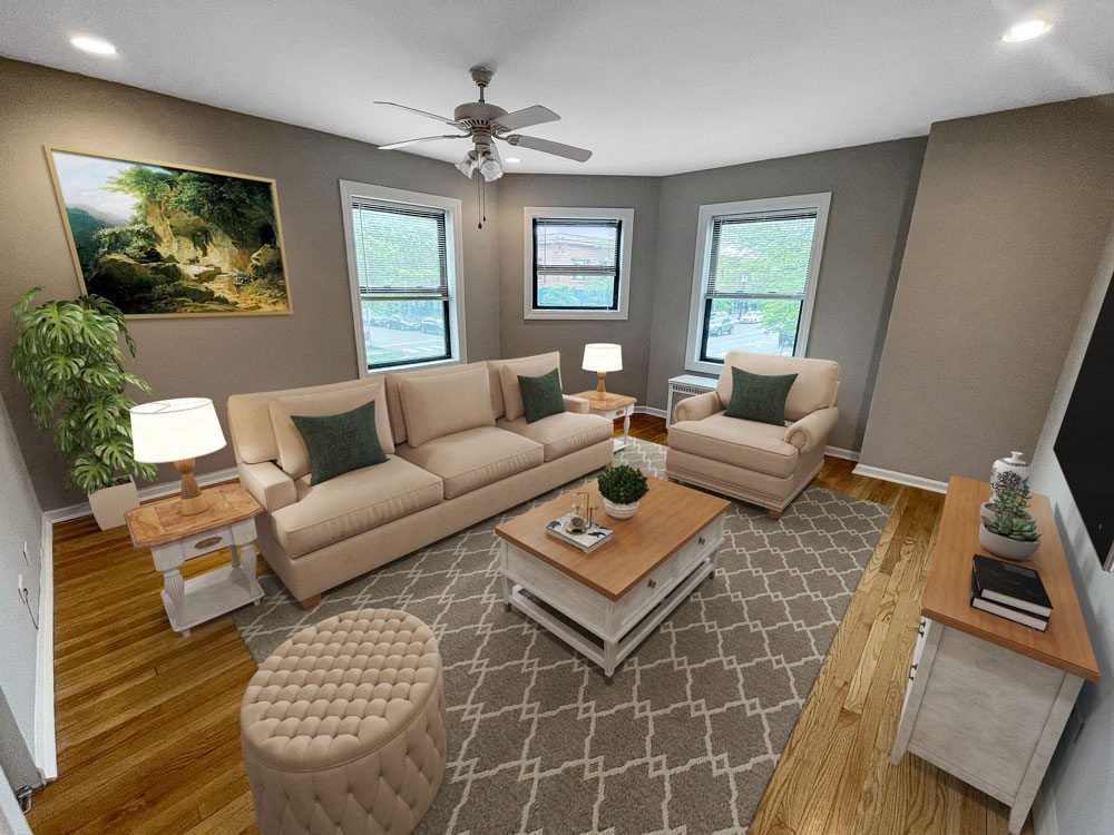 Wilson Court Living Room