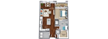Asbury Ansi, handicap accessible senior apartment at Canvas Valley Forge.