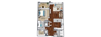 Ardmore North senior apartment, 1 bedroom 1 bathroom