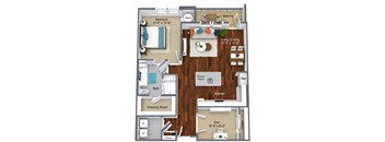 Paoli 55+ apartment style at Canvas Valley Forge.