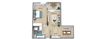 Crown Point - 1 Bedroom Premium