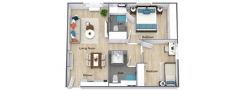 Silver Falls - 2 Bedroom Deluxe