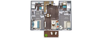 2 Bedroom - Wadsworth