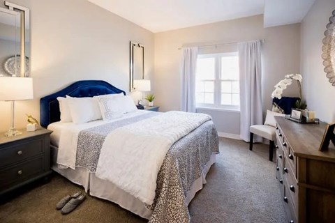 Bedroom at Hanover Place, Tinley Park, IL, 60477