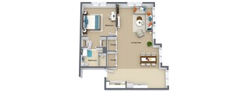 Reno 1 bedroom apartment at Mountain Lakes Estates
