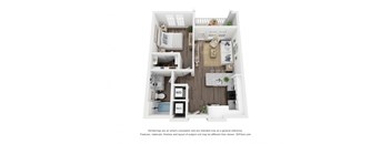 1 bedroom luxury apartment in Nocatee at The Atwater