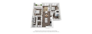 2 bedroom apt in Nocatee, FL at The Atwater