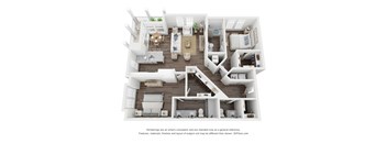 2 bedroom Nocatee luxury apartment at The Atwater