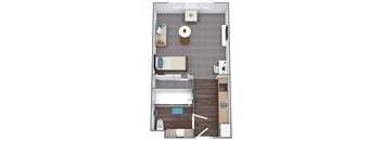 Alcoa, studio residence at Vancouver Pointe