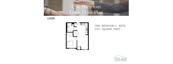 1 Bedroom- Loon