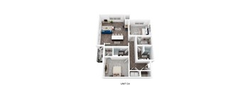 a 2100 sq ft unit c4 floor plan  unit cc
