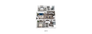 Valley Flyer - (2 Bedroom)