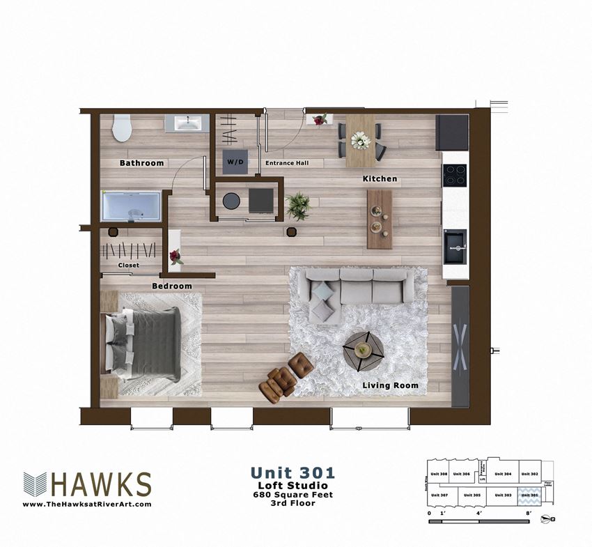 301-Loft 3rd Floor
