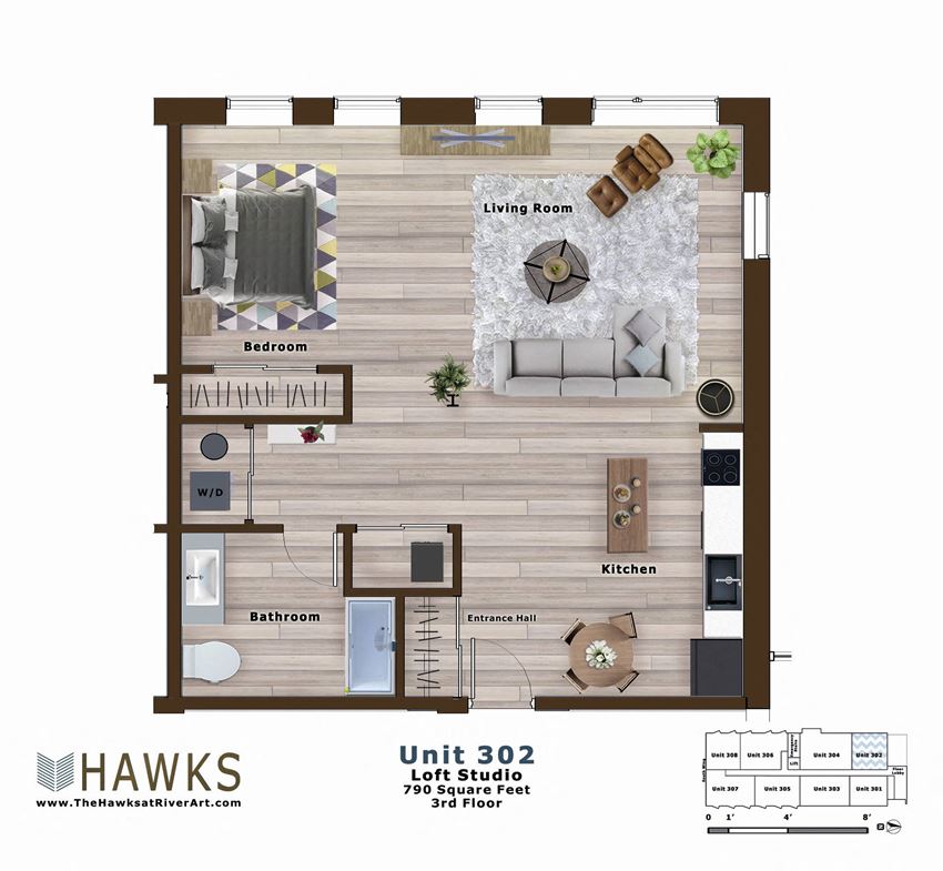 302-Loft 3rd Floor