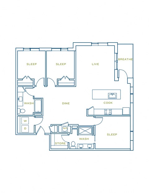 2312 Bristol Creek Drive 1-3 Beds Apartment for Rent - Photo Gallery 17