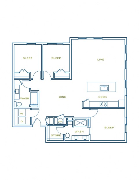 2312 Bristol Creek Drive 1-3 Beds Apartment for Rent - Photo Gallery 18