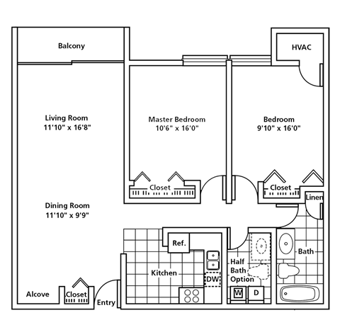 17600 Detroit Avenue 2-3 Beds Apartment for Rent - Photo Gallery 28