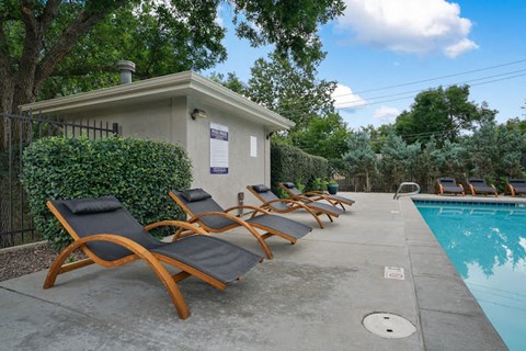 Pool at The Meridian at Lakewood, Lakewood, Colorado