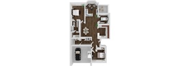 Cedar Floor Plan