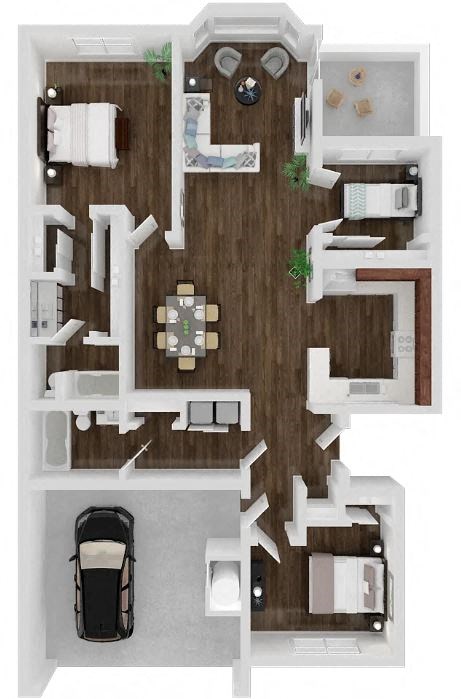 Cedar Floor Plan