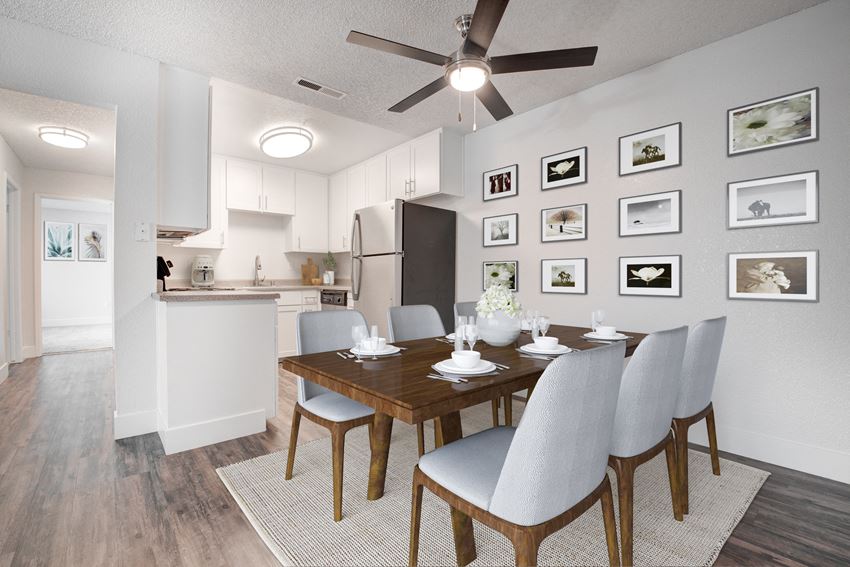 Dining Room Modesto Apartments - Photo Gallery