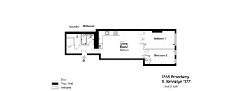 1263 Broadway 2Bed 1Bath
