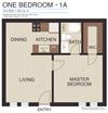 Paddock on Park Row Plan 1A