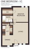 Paddock on Park Row Plan 1C