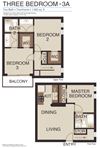 Paddock on Park Row Plan 3A TH