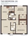 Paddock on Park Row Plan 2H