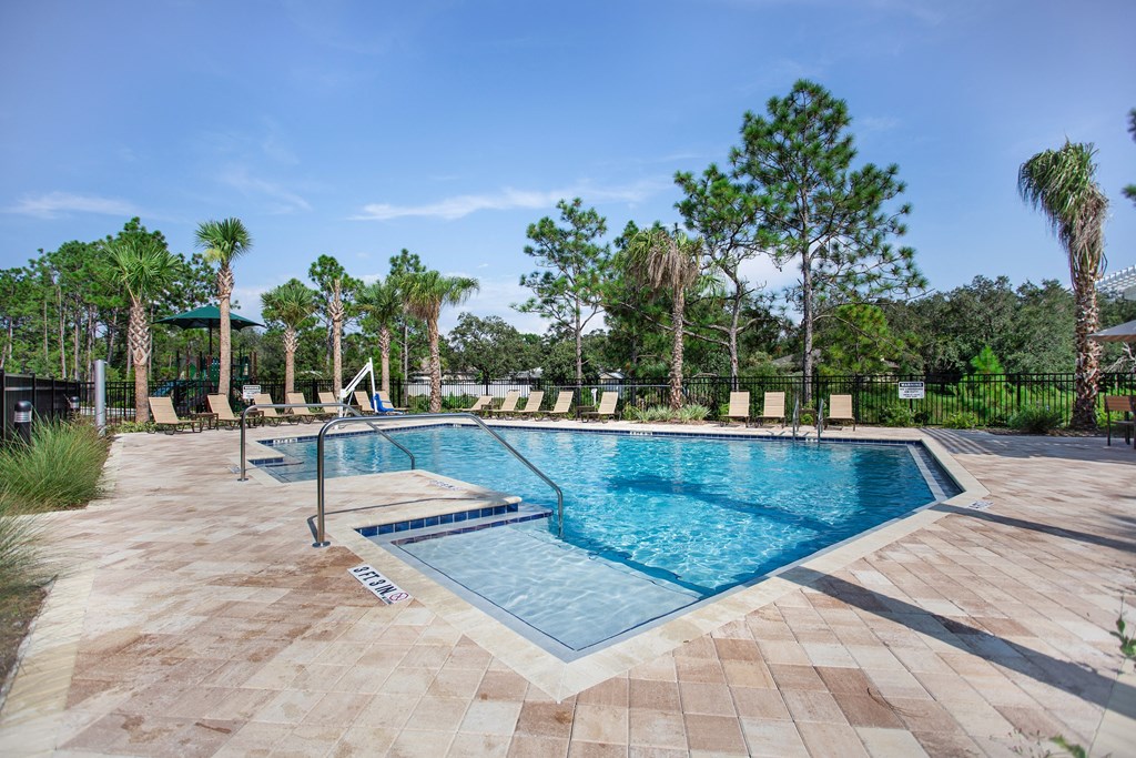 take a dip in our resort style pool