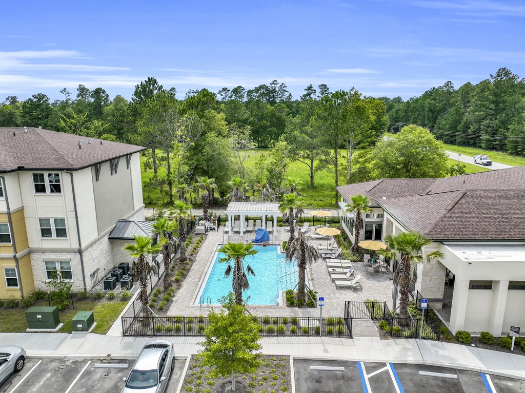 a view of the pool at the resort at longboat key club