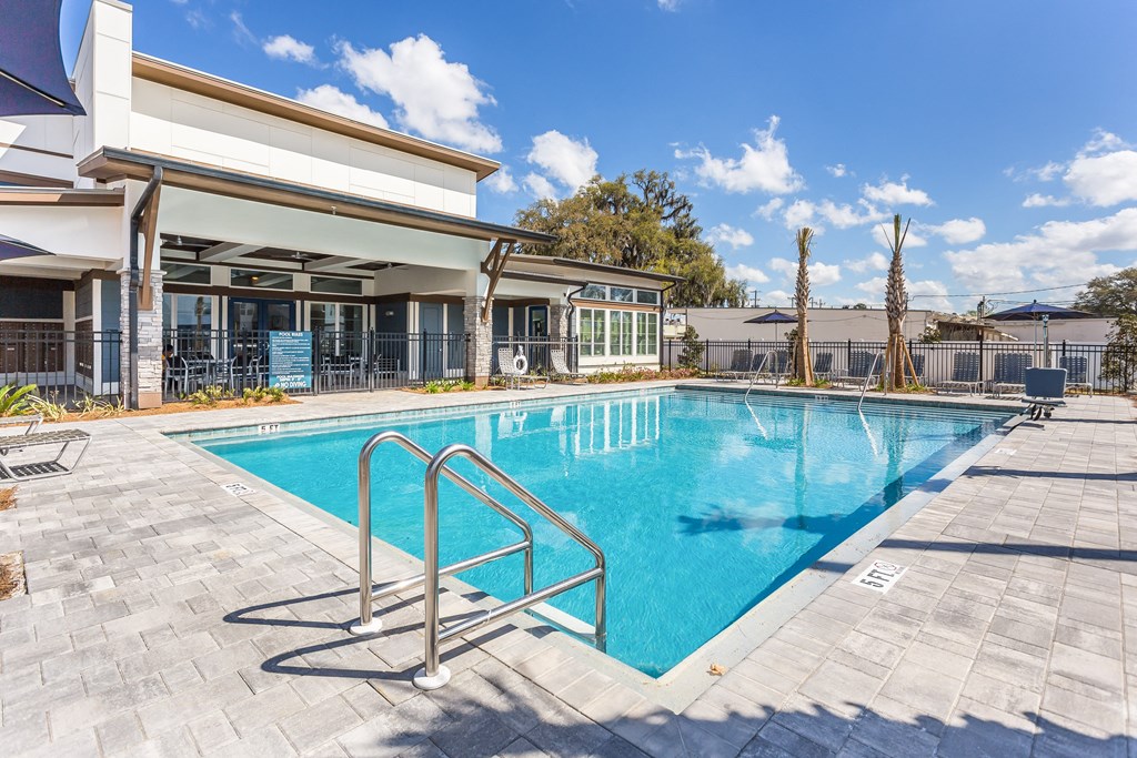 take a dip in our resort style swimming pool