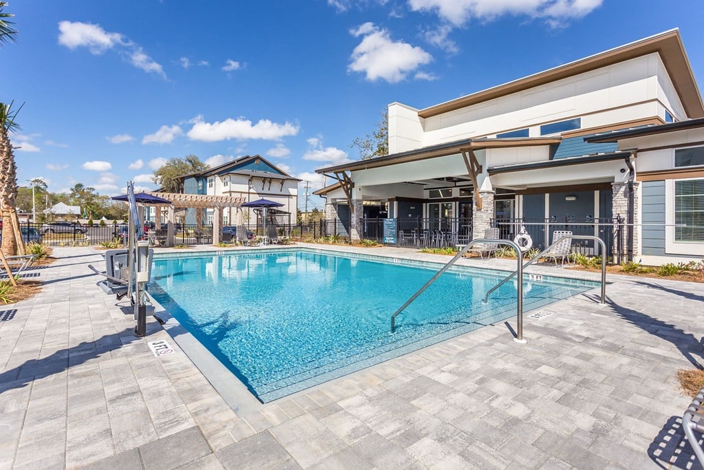 take a dip in our resort style swimming pool