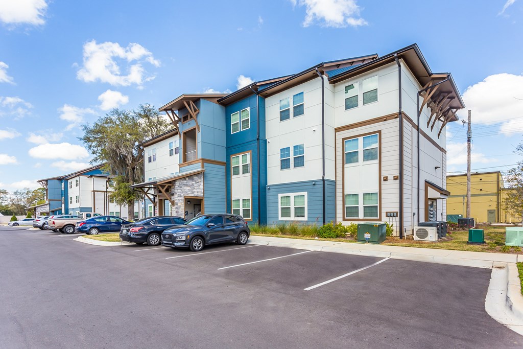 our apartments offer a parking lot for your car