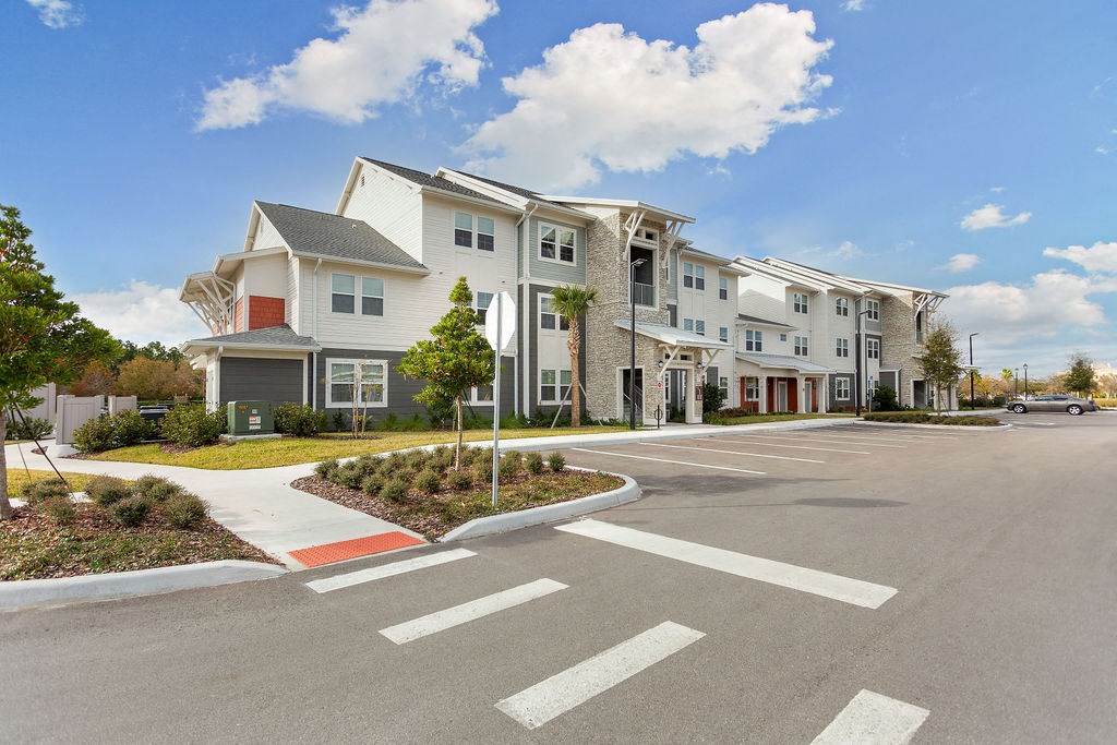 our apartments offer a parking lot for your car