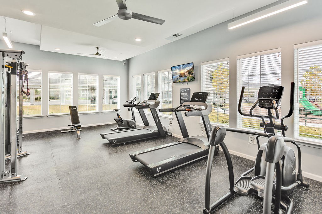 the apartments at masse corner 205 fitness room