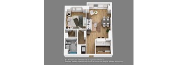 A01 Floor Plan at Shearwood Station, New Rochelle