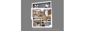 A07 Floor Plan at Shearwood Station, New Rochelle, 10801