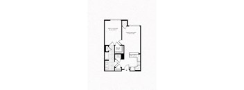 A2 Floor Plan at The Sheffield Englewood, Englewood, NJ