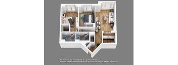 B03 Floor Plan at Shearwood Station, New York