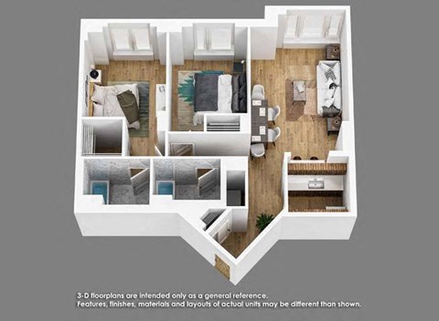 B03 Floor Plan at Shearwood Station, New York