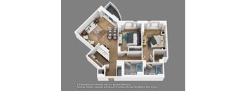 B06 Floor Plan at Shearwood Station, New Rochelle, NY