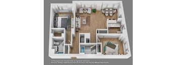 B08 Floor Plan at Shearwood Station, New Rochelle